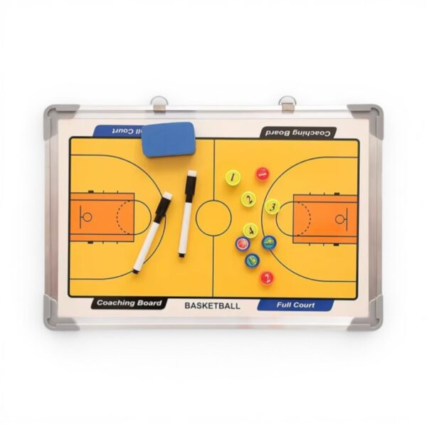 Aluminium Basketball Coach Tactic Board — Magnetic Strategy Board
