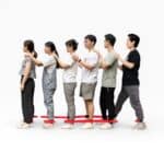 Three-Legged Race Bands Set — 4-Size Kit (3m + 6m + 8m + 12m)
