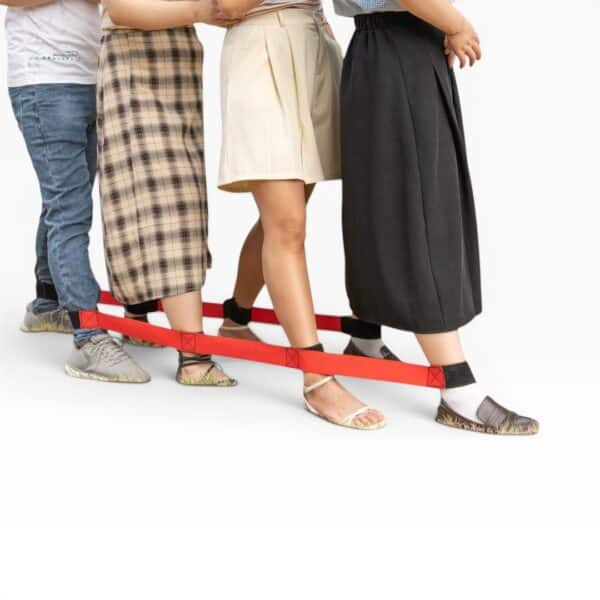Three-Legged Race Bands Set — 4-Size Kit (3m + 6m + 8m + 12m)