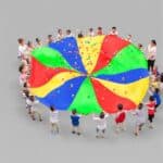 Rainbow Parachute 3m — Kids Team Cooperation Group Game