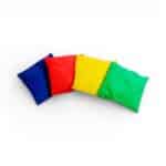 Colorful Nylon Sandbags 10×10cm — Kids Throw & Catch Group Game