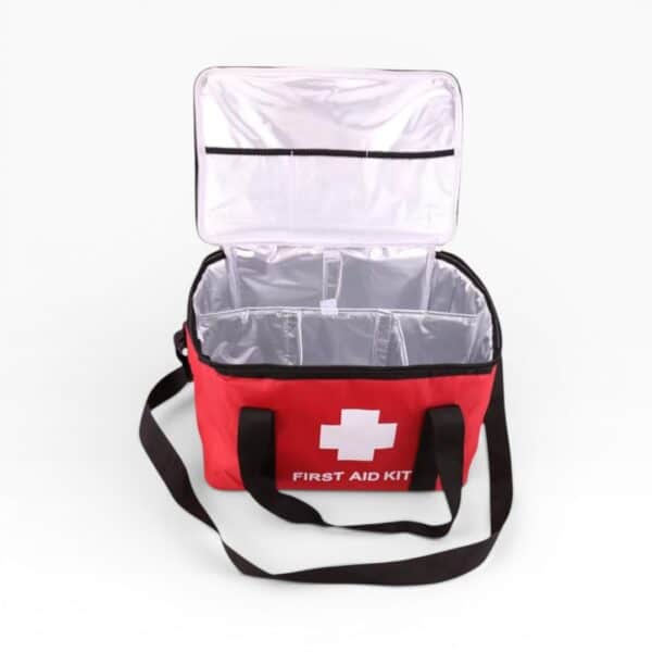 First-Aid Kit Organizer Bag — Sport Emergency Medical Pouch