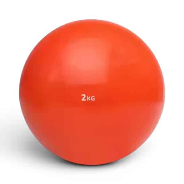 Soft PVC Medicine Ball 2kg — Fitness & Strength Training Weight Ball