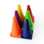 Football Training Cone 23cm — Thick Round-Top Plastic Marker