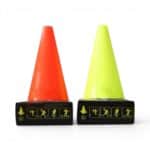 Football Training Cones 18cm — Set of 6 with Storage Box