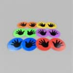 Palm Print Floor Spot Markers 20cm — Sensory Training Pair (Set of 2)