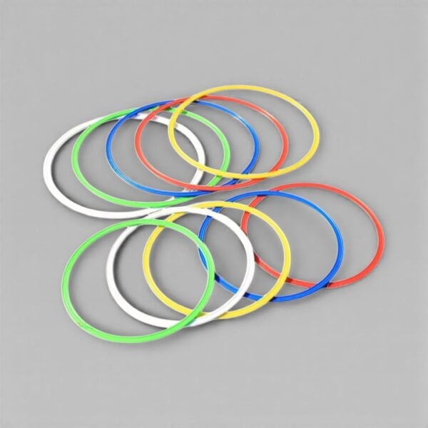 Easy Target Ring with 52cm Cone Base — 40cm Ring Football Training Obstacle