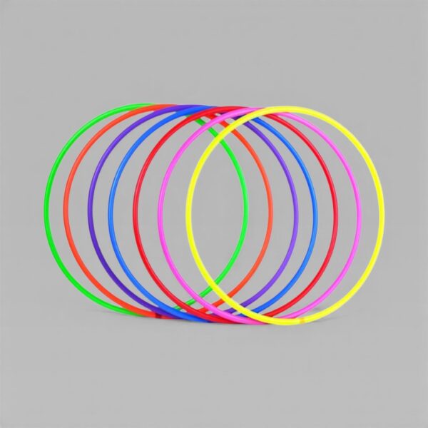 Rhythmic Gymnastics Training Hoop 60cm — Round PE Pipe Ring