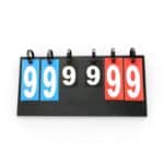 Six-Digit Multi-Function Scoreboard — Sport Match Display