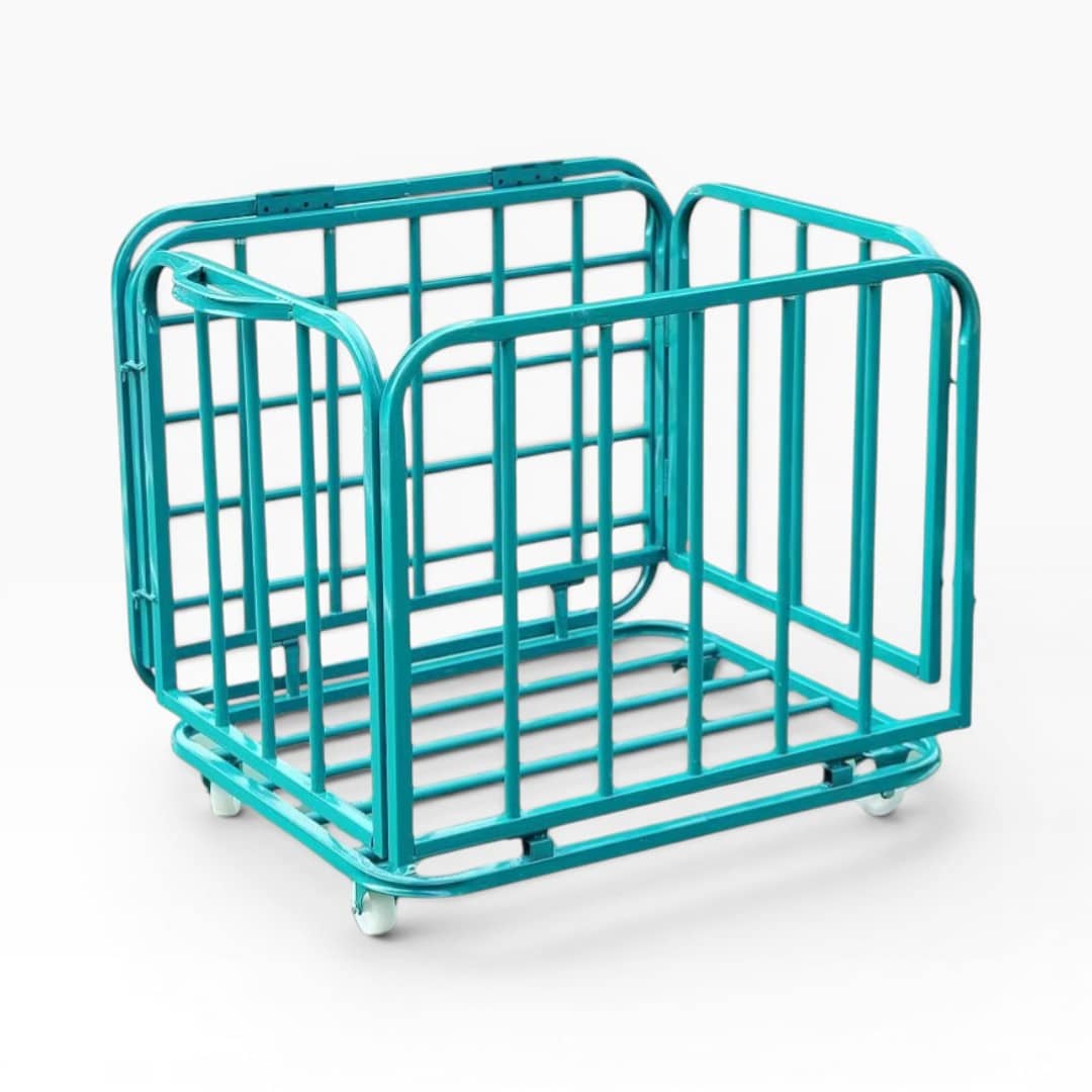SPE-STO-SA826-L-BLU-1.jpg Blue Steel Ball Trolley (Large) — with Wheels