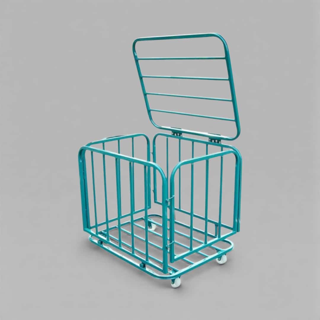 SPE-STO-SA826-L-BLU-3.jpg Blue Steel Ball Trolley (Large) — with Wheels