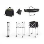 Lightweight Portable Tennis Ball Cart — Court Storage Trolley