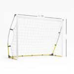 Foldable Portable Football Goal — Medium Size Soccer Training Goal