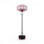 Kids Adjustable Basketball Hoop Stand 1.6–2.1m — Outdoor Portable with Wheels