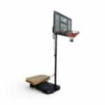 Teen Adjustable Basketball Hoop Stand 1.6–2.1m — Outdoor Portable with Crane Handle