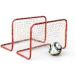 Mini Portable Soccer Goals — Set of 2 Pop-Up Football Training Goals