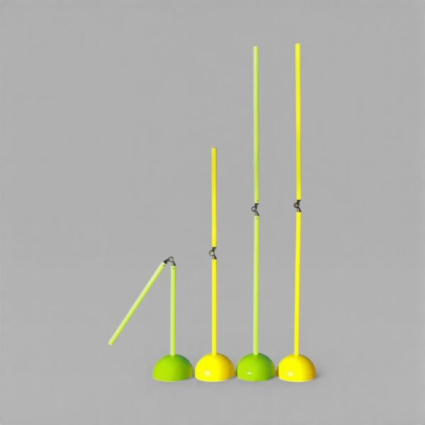 Detachable Training Pole 1.5m with Plastic Base — Sport Slalom Pole (3cm Ø)