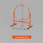 Three-Point Basketball Precision Target Stand 160×55×76cm — Small Size