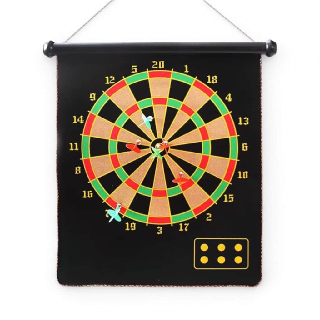 Magnetic Dart Board — Safe Magnetic Darts Game for Kids & Adults