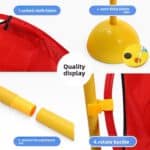 Pitch Frame Target with 10 Sandbags — Throw & Aim Sport Game