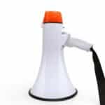 Megaphone Speaker with Siren 15W — D-Battery Coaching Speaker