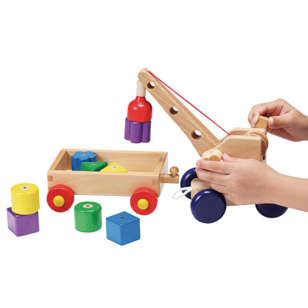 Magnetic Crane Model 24×8.5×22 cm | Beech STEM Magnet Toy