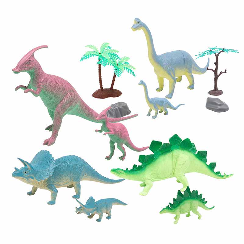 WIS-GEN-3JG5001 Herbivorous Dinosaur Figures Kit | Plant-Eating Dinosaur Set