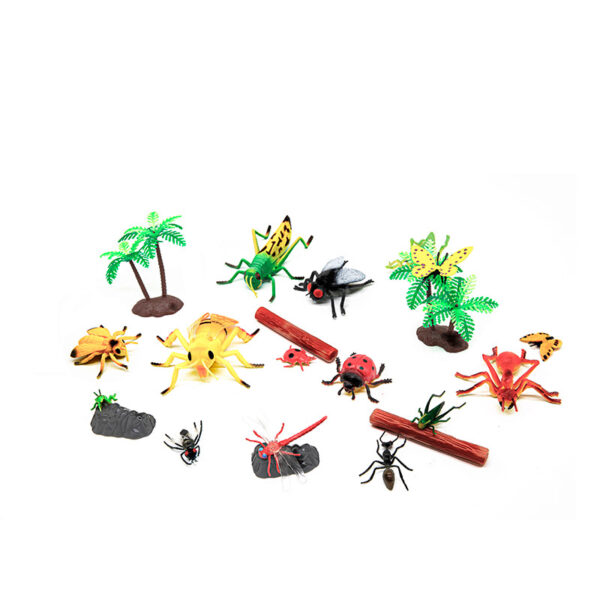 Insect Figures Kit | Realistic Minibeast Small World Set