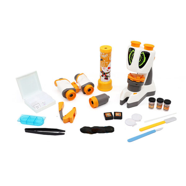 Optical Science Kit | Build a Telescope, Microscope & Magnifier
