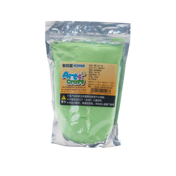 Magic Sand Green | Mouldable Play Sand for Small World Scenes