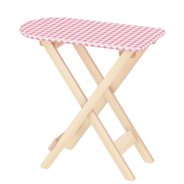 Wooden Play Ironing Board 60×30×60 cm | Role Play Laundry Set