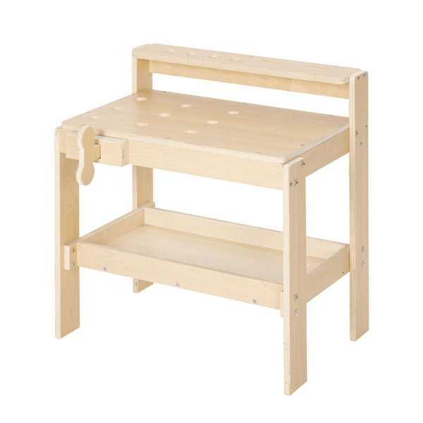 Wooden Tool Workbench 60×51×60 cm | Kids Role Play Work Bench