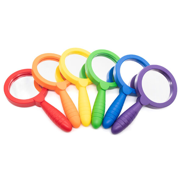 Convex & Concave Mirror Set 11.5 cm | Hand-Held Science Mirrors