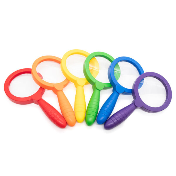 Hand-Held Magnifiers Set | Chunky Magnifying Glass for Children