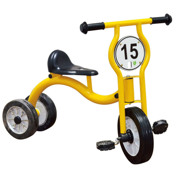 Power Tricycle 86.5×43×64 cm | Yellow Kids Trike for Playgrounds