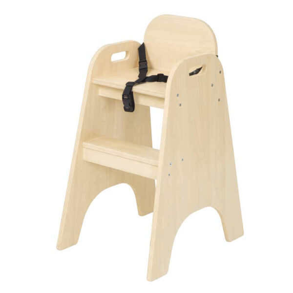Wooden Feeding Chair 43×55×94.5 cm | Nursery High Chair