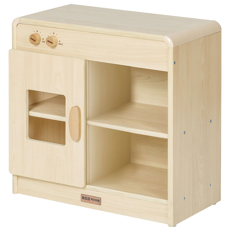 WIS-RLP-GY1A19017 Wooden Play Dishwasher Unit 60×31.8×57 cm | Toy Kitchen Module