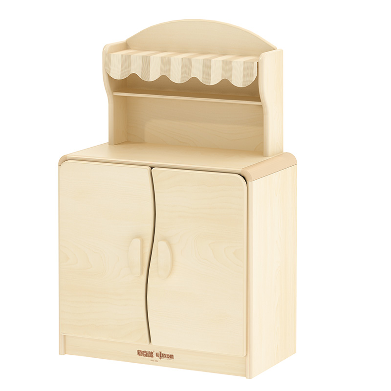WIS-RLP-NW1B013 Wooden Play Kitchen Cupboard 60×31.8×94.6 cm | Storage Module