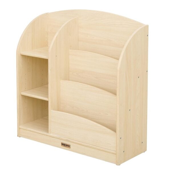 Multi-Function Wooden Book Storage Unit 83.6×29.8×85 cm