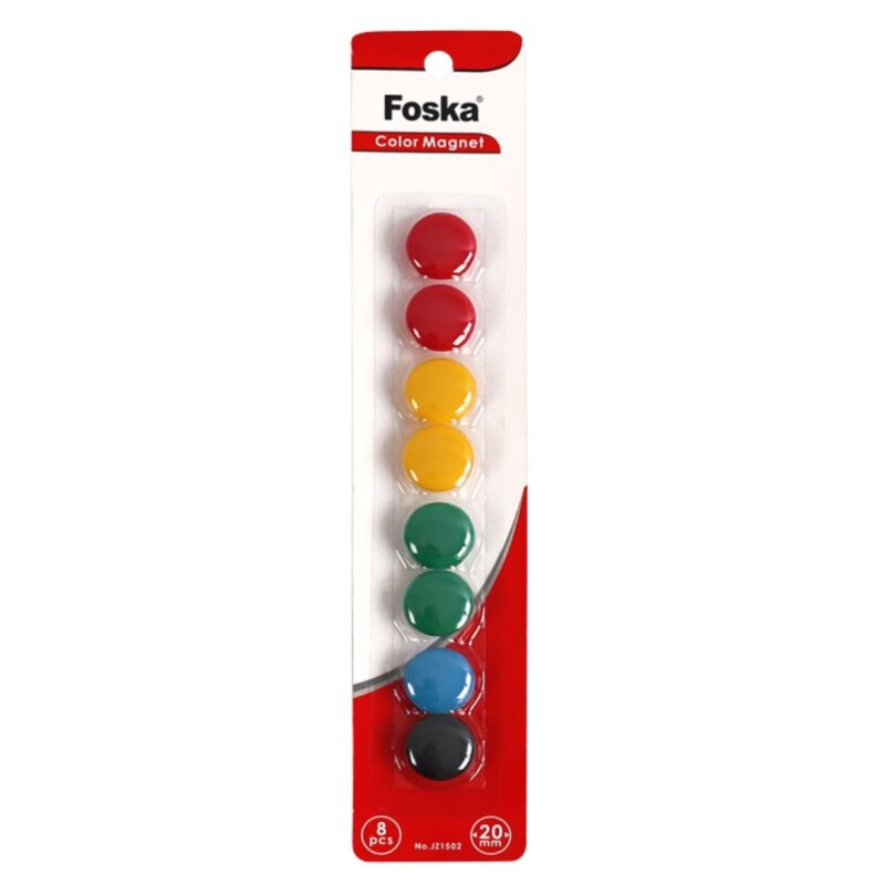Whiteboard color magnets