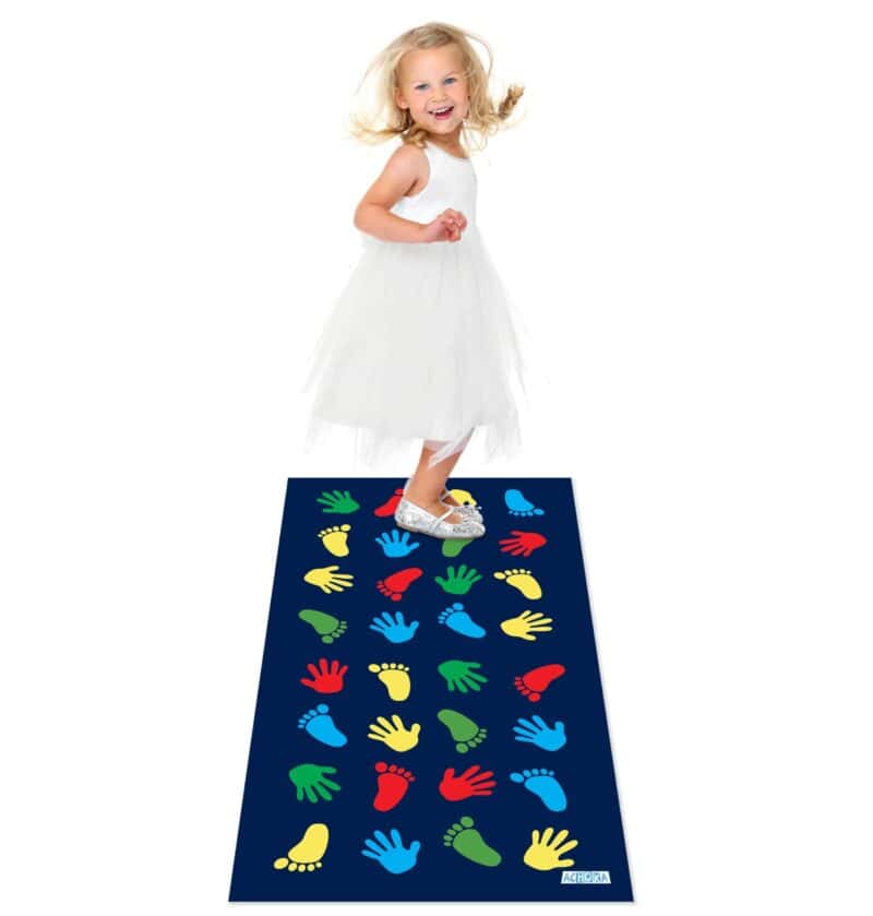 Deco mat - loop - motricity feet & hands+ 2 dice hok-12116