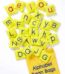 Alphabet bean bags