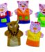 Three pigs hand puppets