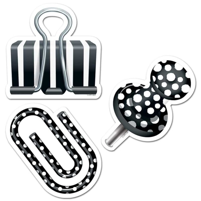 Bold & bright clip it! 10" designer cut-outs ctp-3389