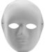 Diy full face paper paintable masks - large