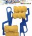 Sponge stamp roller with plastic handle 7cm 4pcs