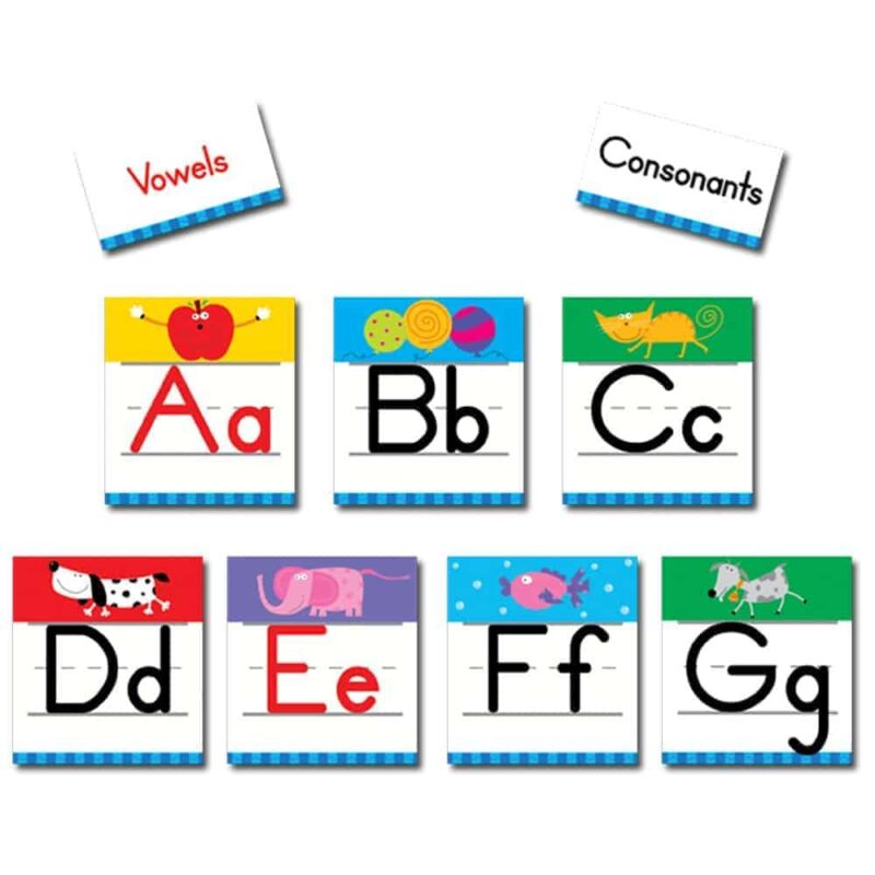 Alphabet bulletin board set ctp-4037