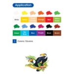 Amos Colorix Wax Crayons 4.7gr 12 colors