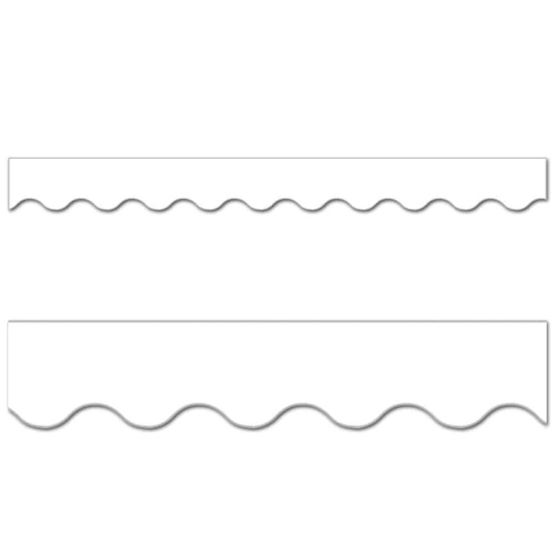 White wavy border ctp-6793