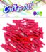 Red wooden peg - 36pcs